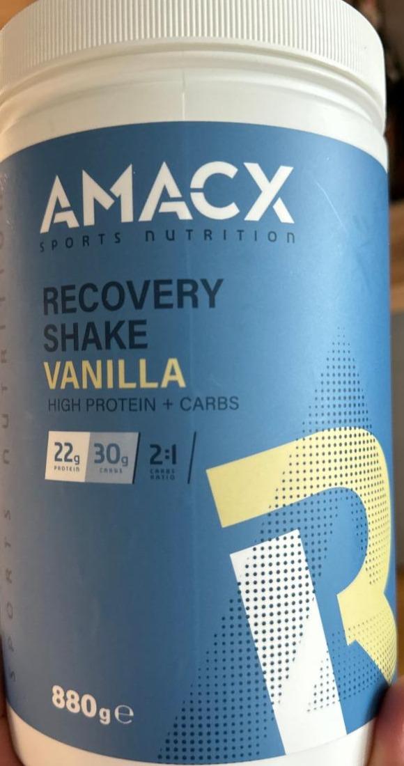 Fotografie - Recovery shake vanilla Amacx