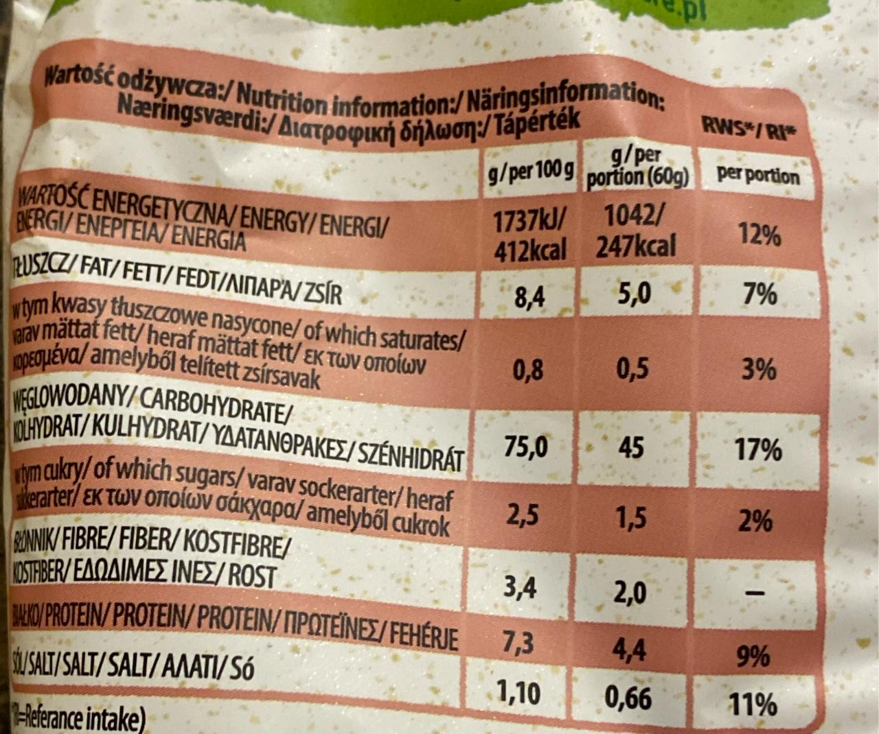 ColaCao 0% (hotový nápoj) Azúcares - kalorie, kJ a nutriční hodnoty