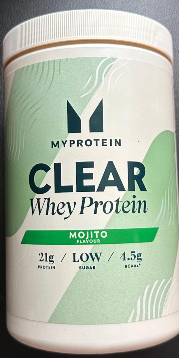 Fotografie - Clear whey isolate Mojito Myprotein