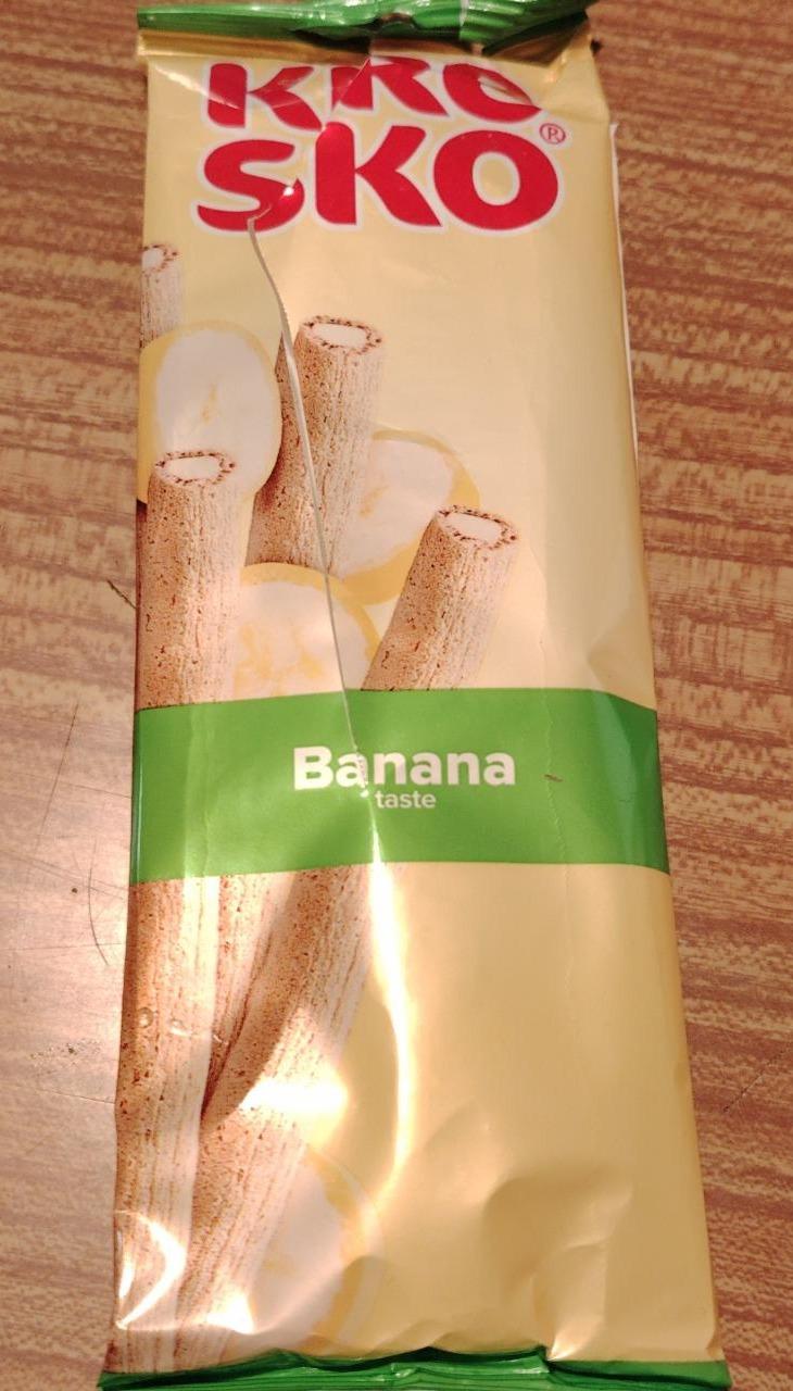 Fotografie - Multigrain snack banana taste Kresko