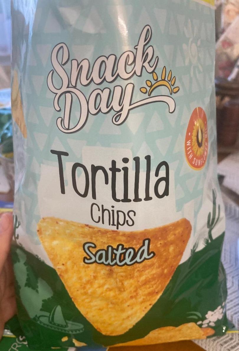 Fotografie - Tortilla chips salted Snack Day