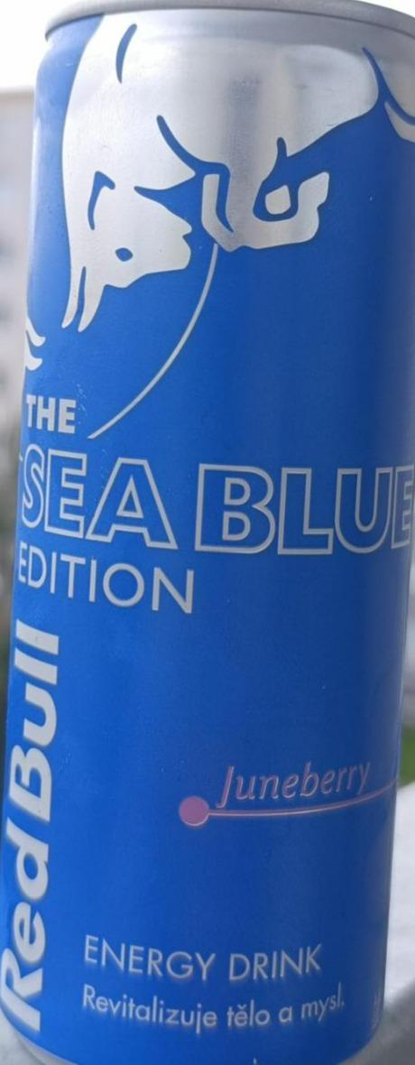 Fotografie - The sea blue edition juneberry energy drink RedBull
