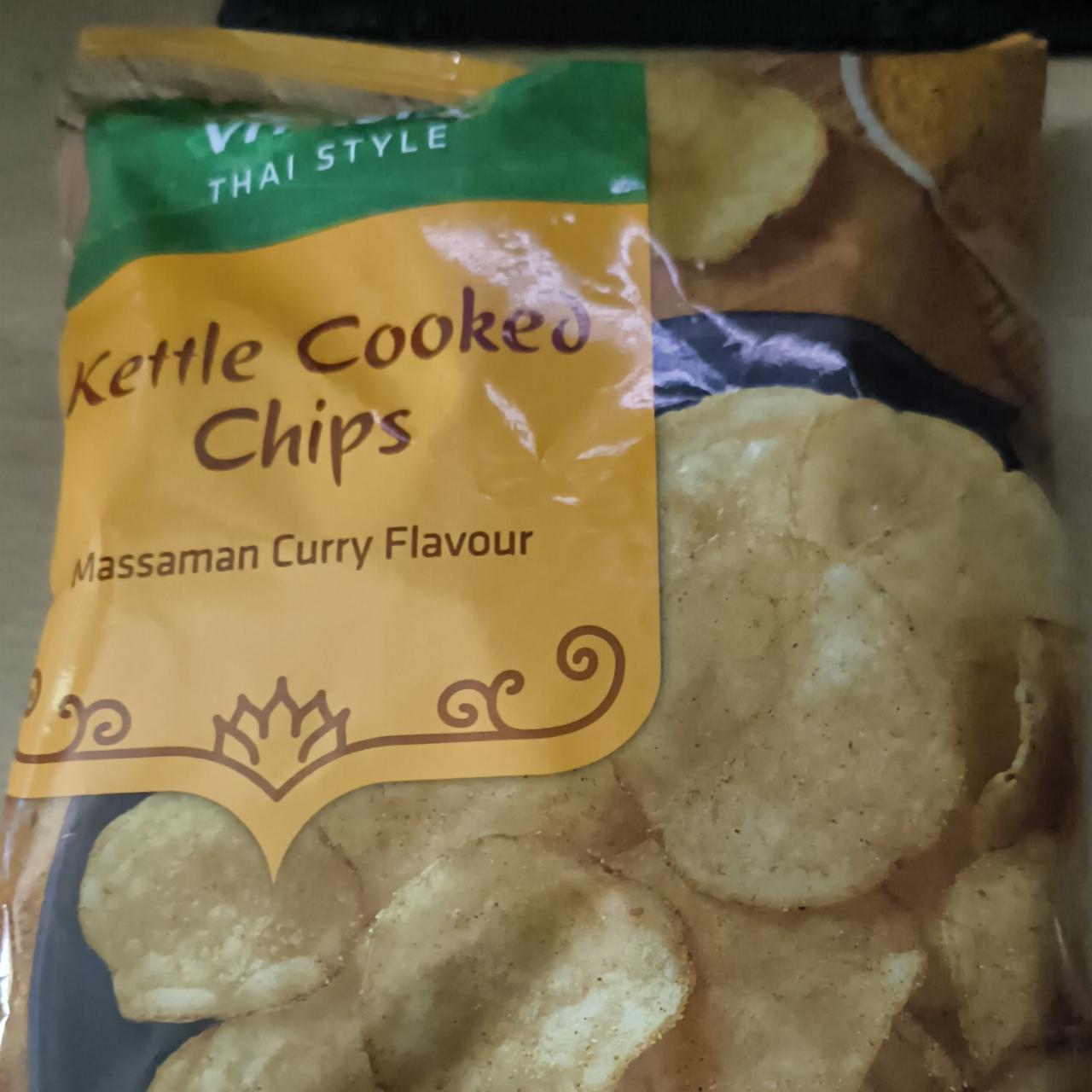 Fotografie - Kettle cooked chips massaman curry flavour Vitasia Thai Style