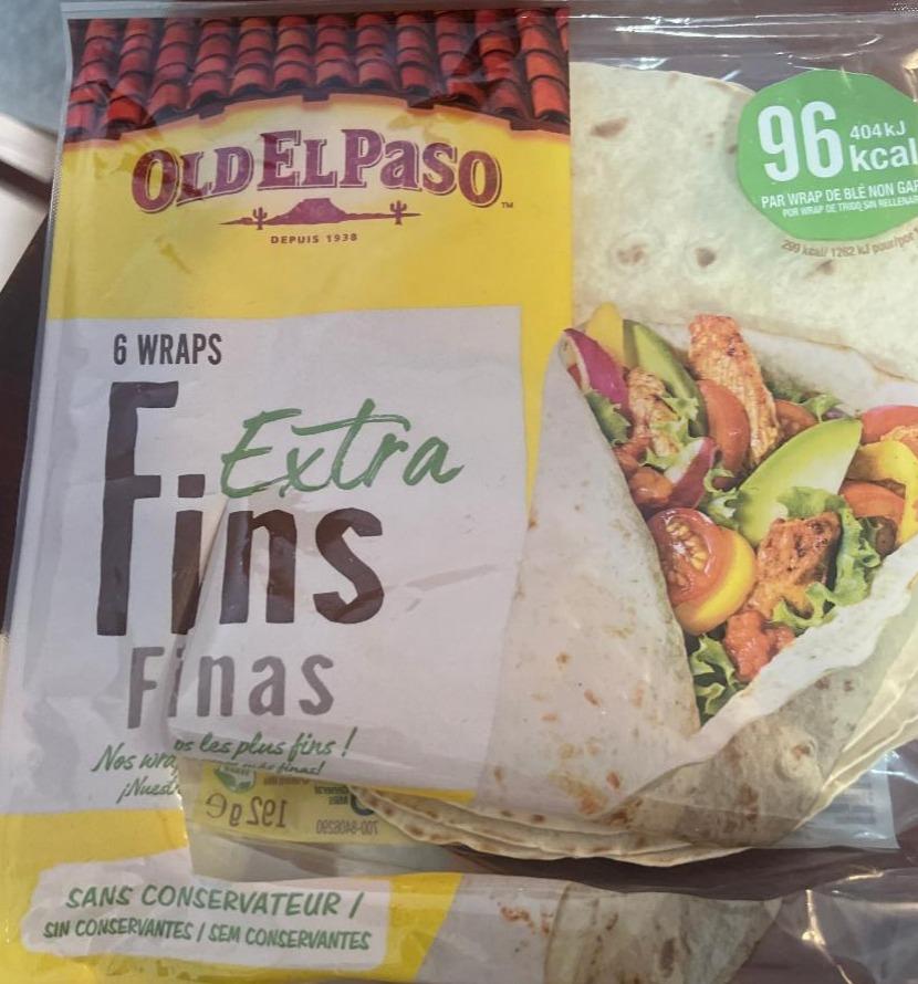 Fotografie - Wraps extra fins Old El Paso