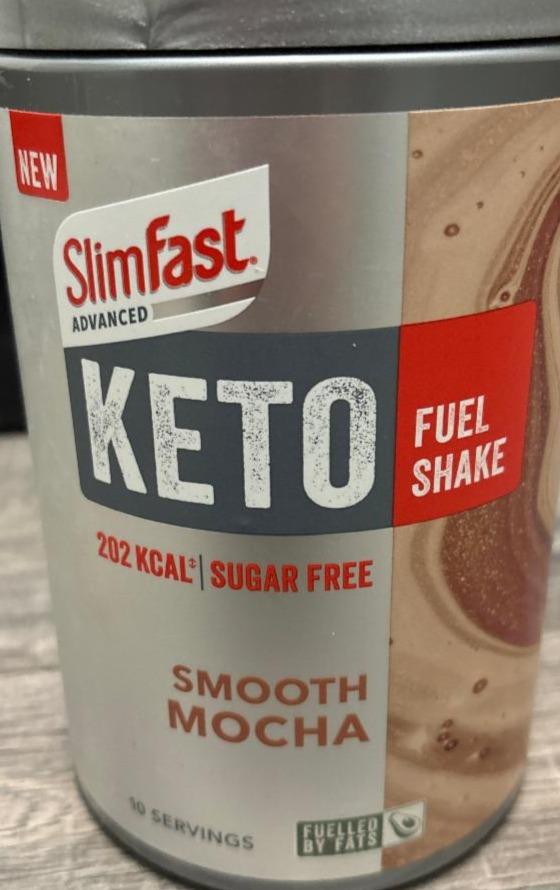 Fotografie - Keto fuel shake smooth mocha slimfast