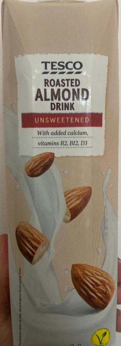 Fotografie - Roasted almond drink unsweetened Tesco