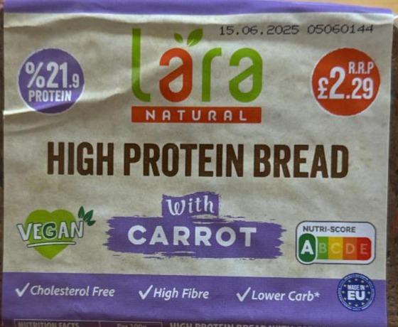 Fotografie - High protein bread with carrot Lara