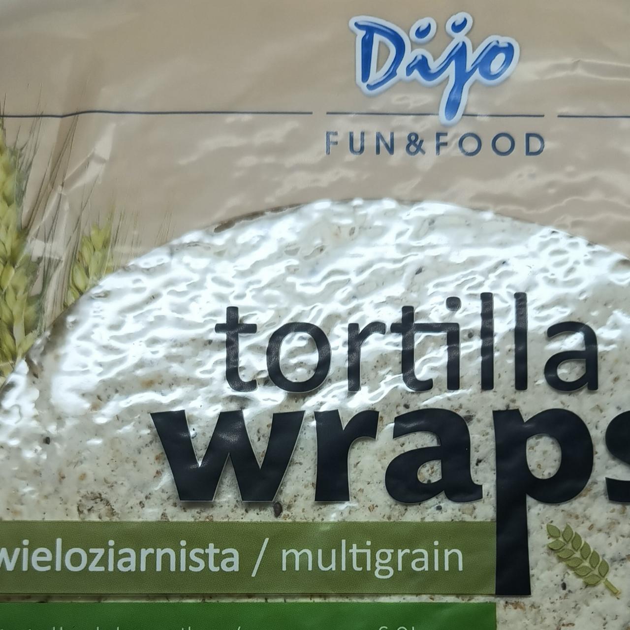 Fotografie - Tortilla wraps multigrain Dijo