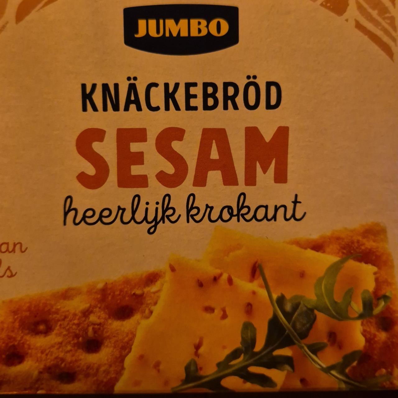 Fotografie - Knäckebröd sesam Jumbo