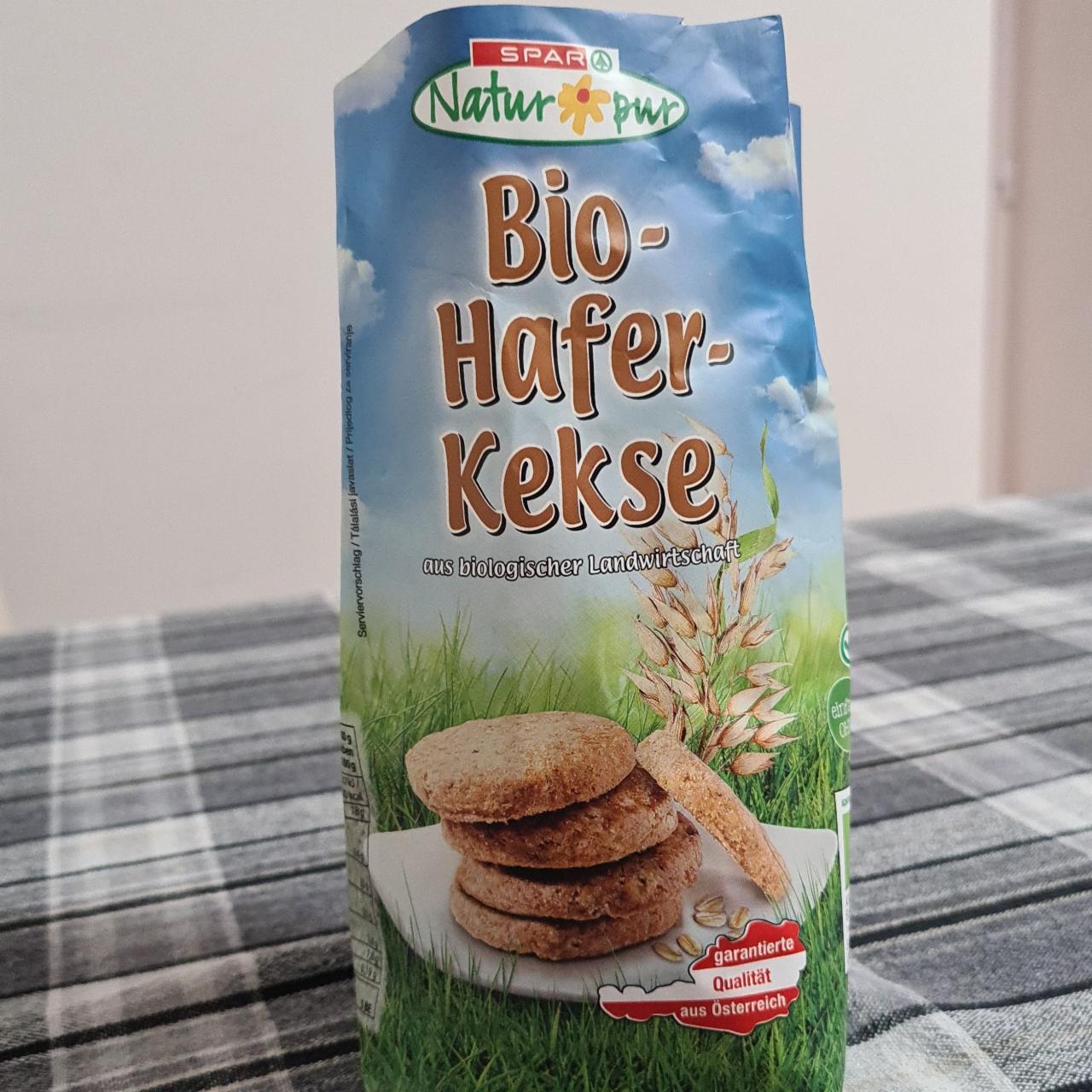 Fotografie - Bio-Hafer-Kekse Spar Natur pur