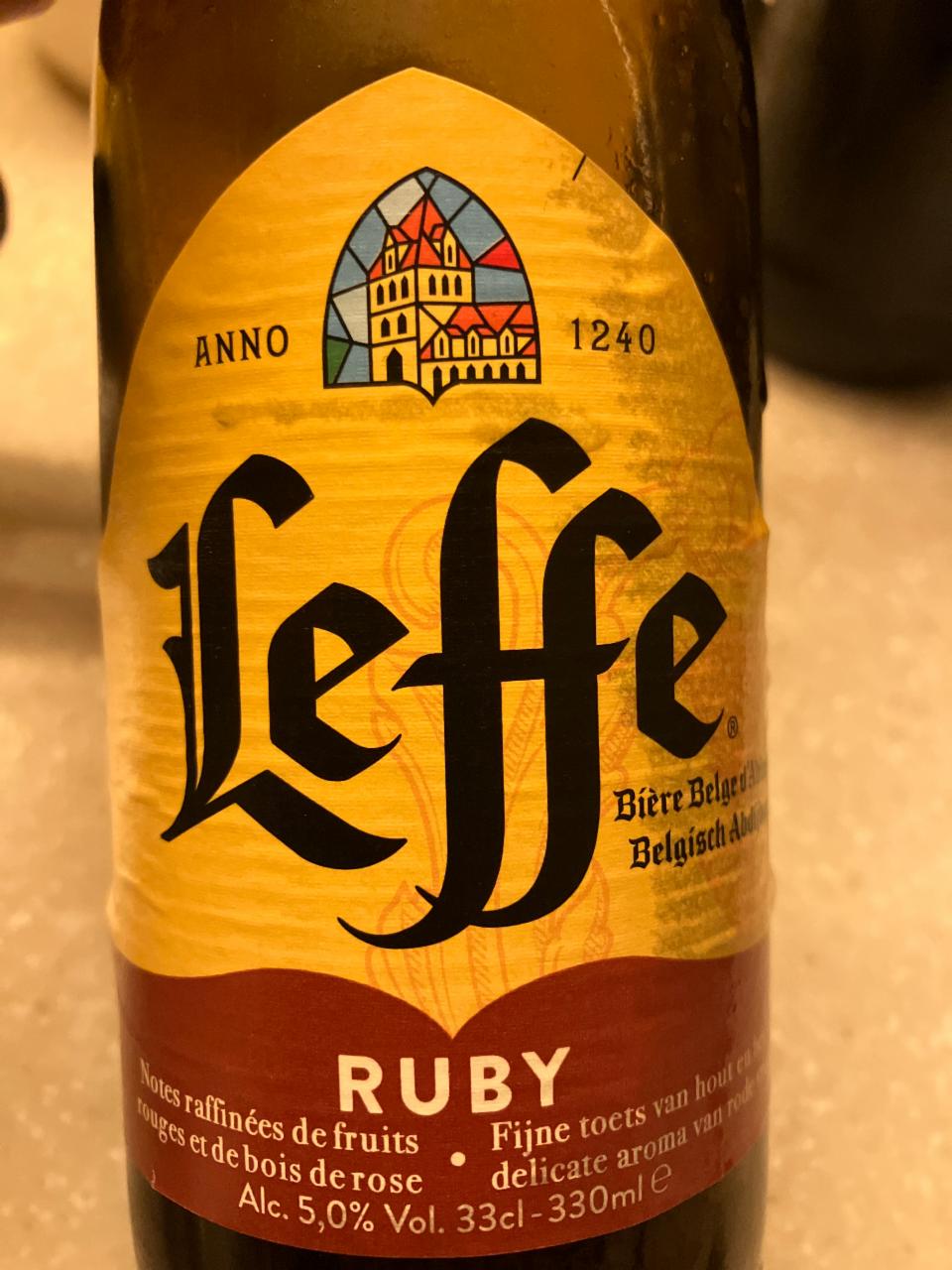 Fotografie - Leffe ruby