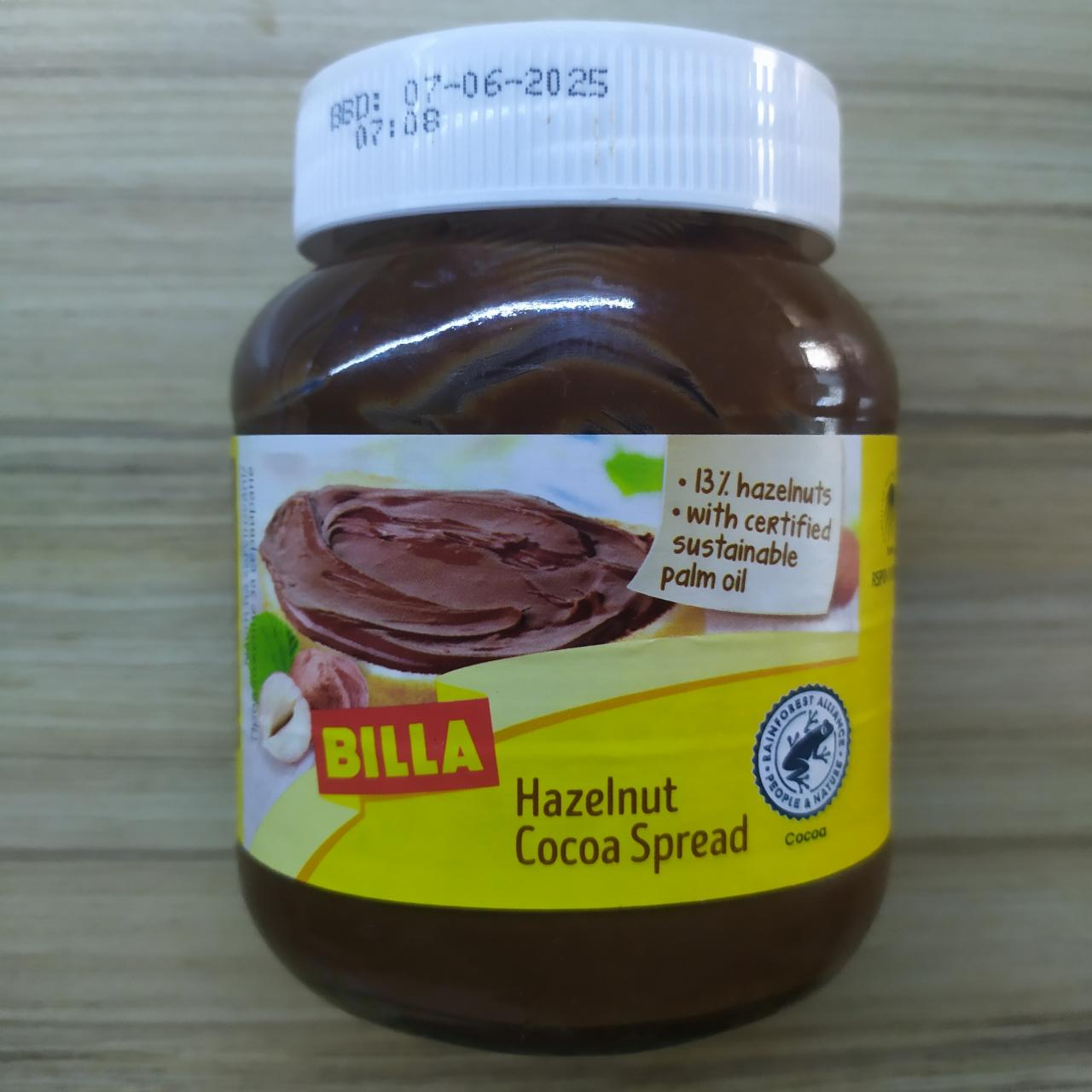 Fotografie - Hazelnut cocoa spread Billa