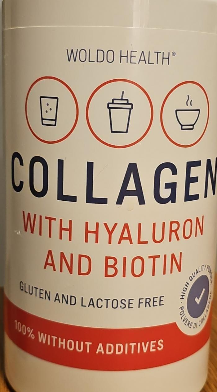 Fotografie - Collagen with hyaluron and biotin Woldo Health