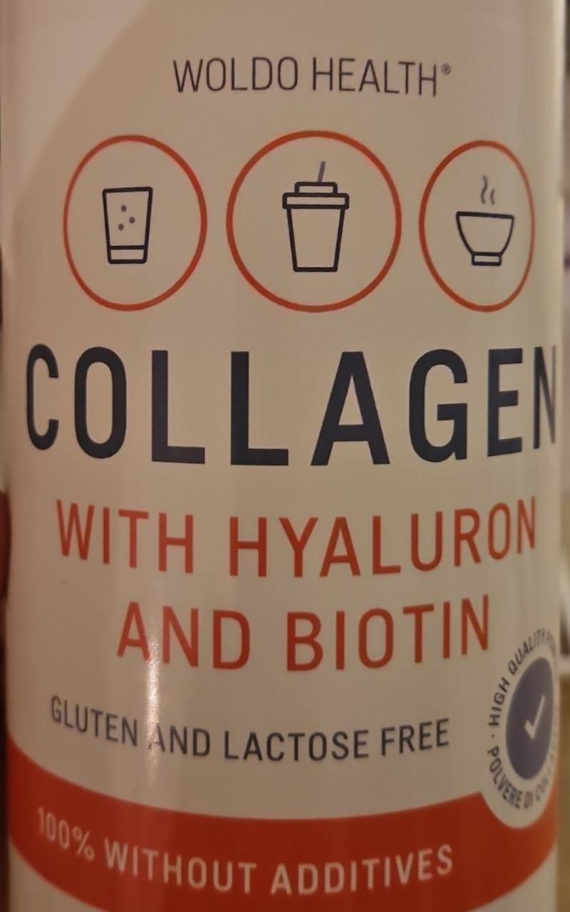 Fotografie - Collagen with hyaluron and biotin Woldo Health