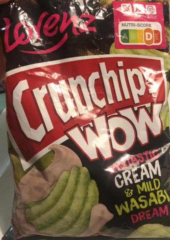 Fotografie - Crunchips WOW fantastic cream & mild wasabi dream Lorenz