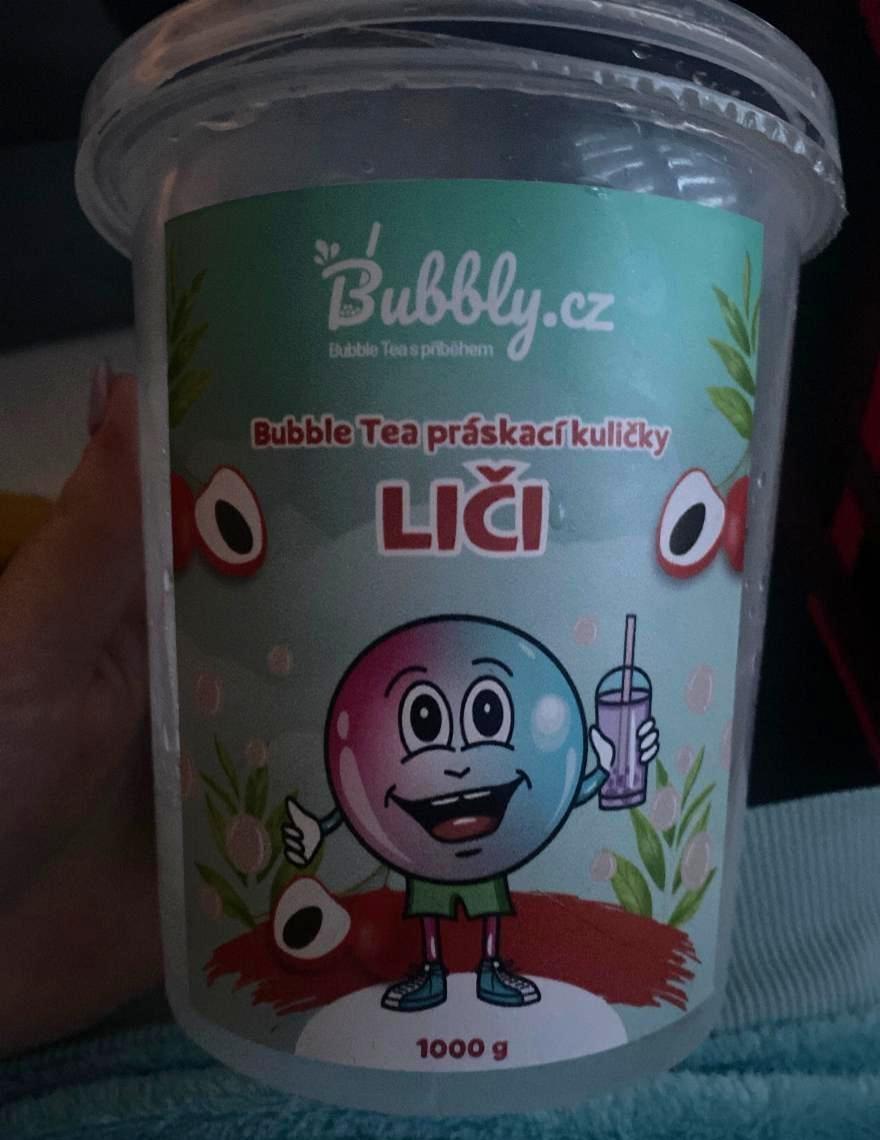 Fotografie - Bubble tea práskací kuličky liči Bubbly.cz