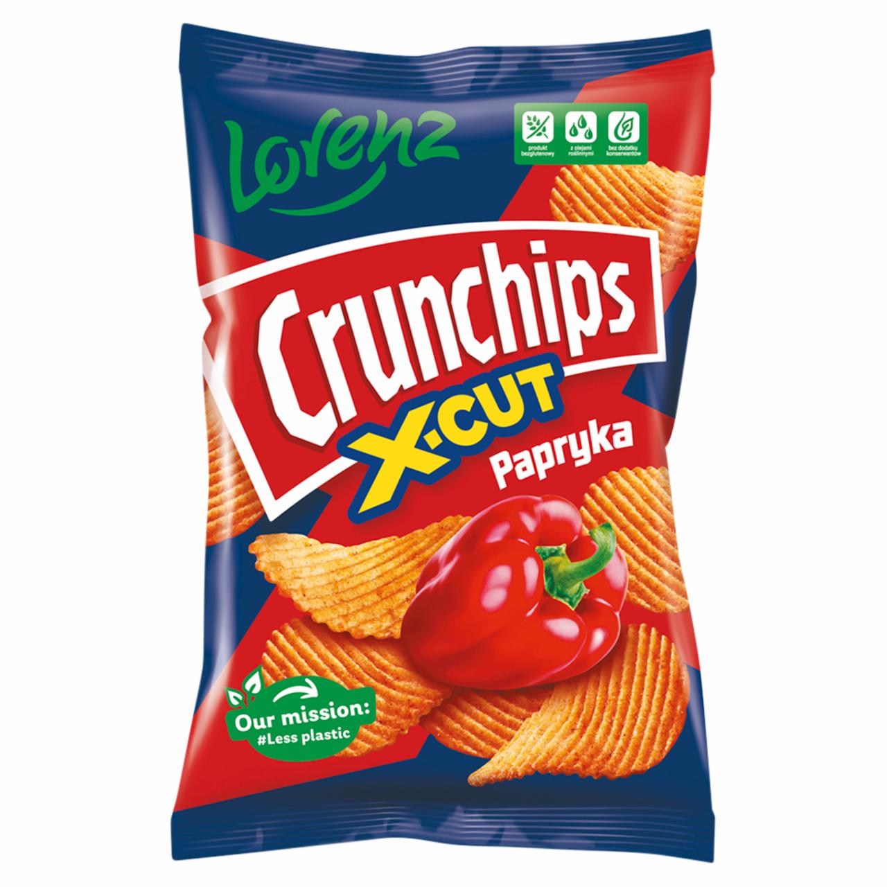 Fotografie - Crunchips X-Cut Paprika Flavour Riffled Potato Crisps