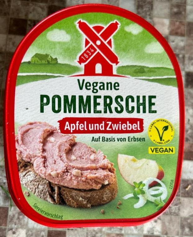 Fotografie - Vegane pommersche apfel und zwiebel Rügenwalder mühle