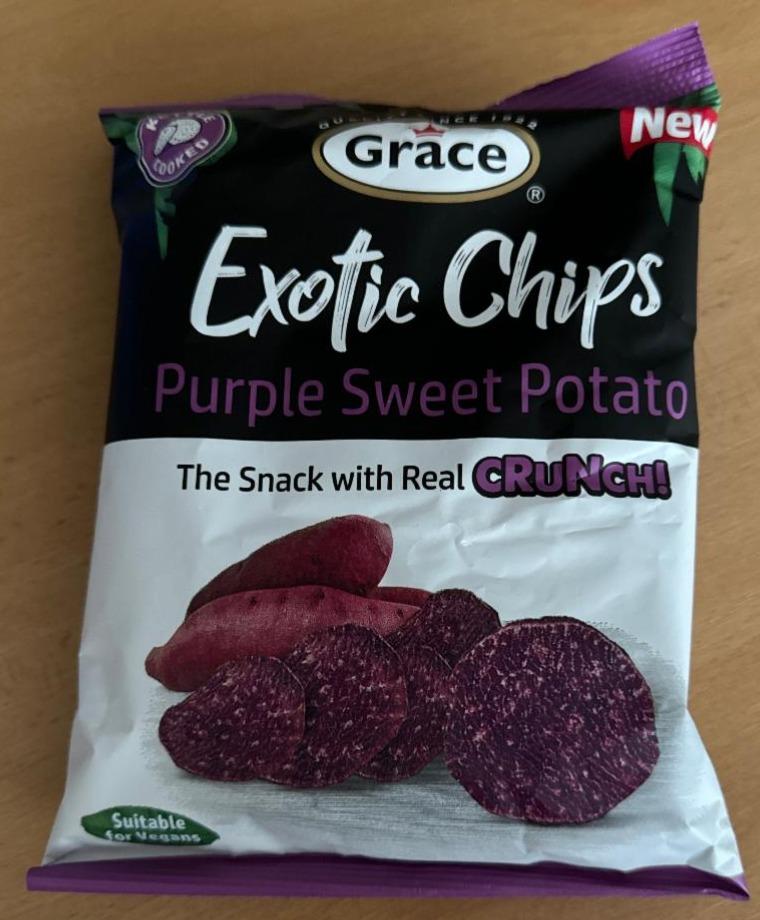 Fotografie - Exotic chips purple sweet potato Grace