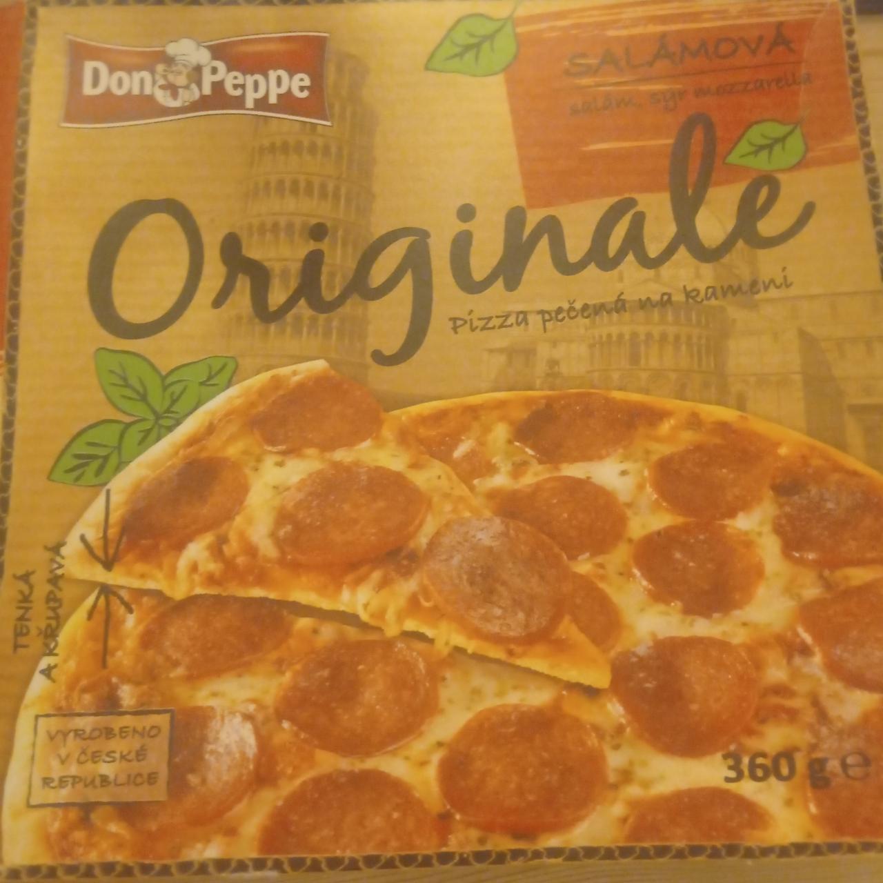 Fotografie - Originale pizza salámová Don Peppe