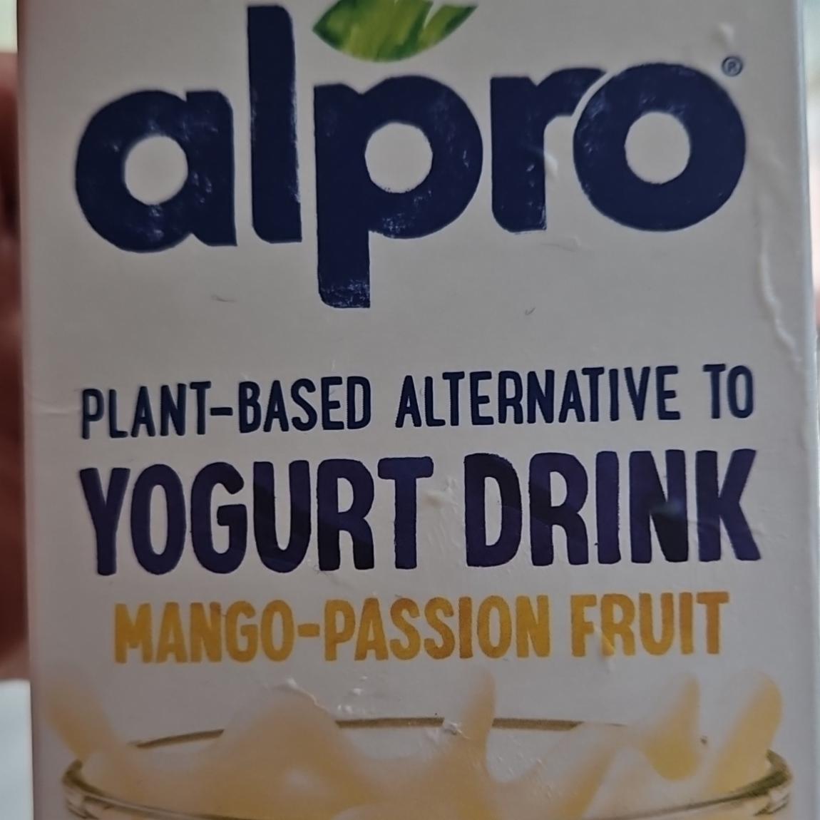 Fotografie - Yoghurt drink mango-passion fruit Alpro