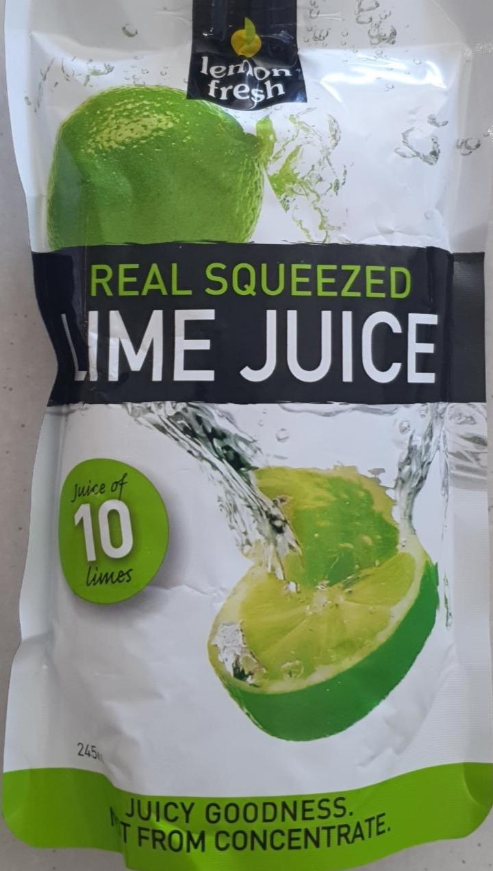 Fotografie - Lime juice real squeezed Lemon fresh