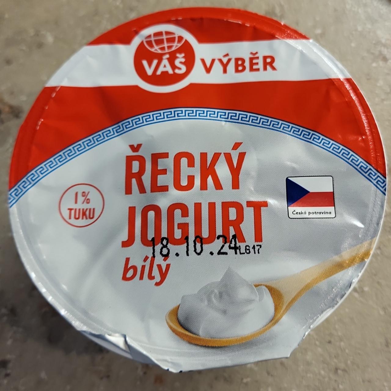 Fotografie - Řecký jogurt bílý Váš Výběr