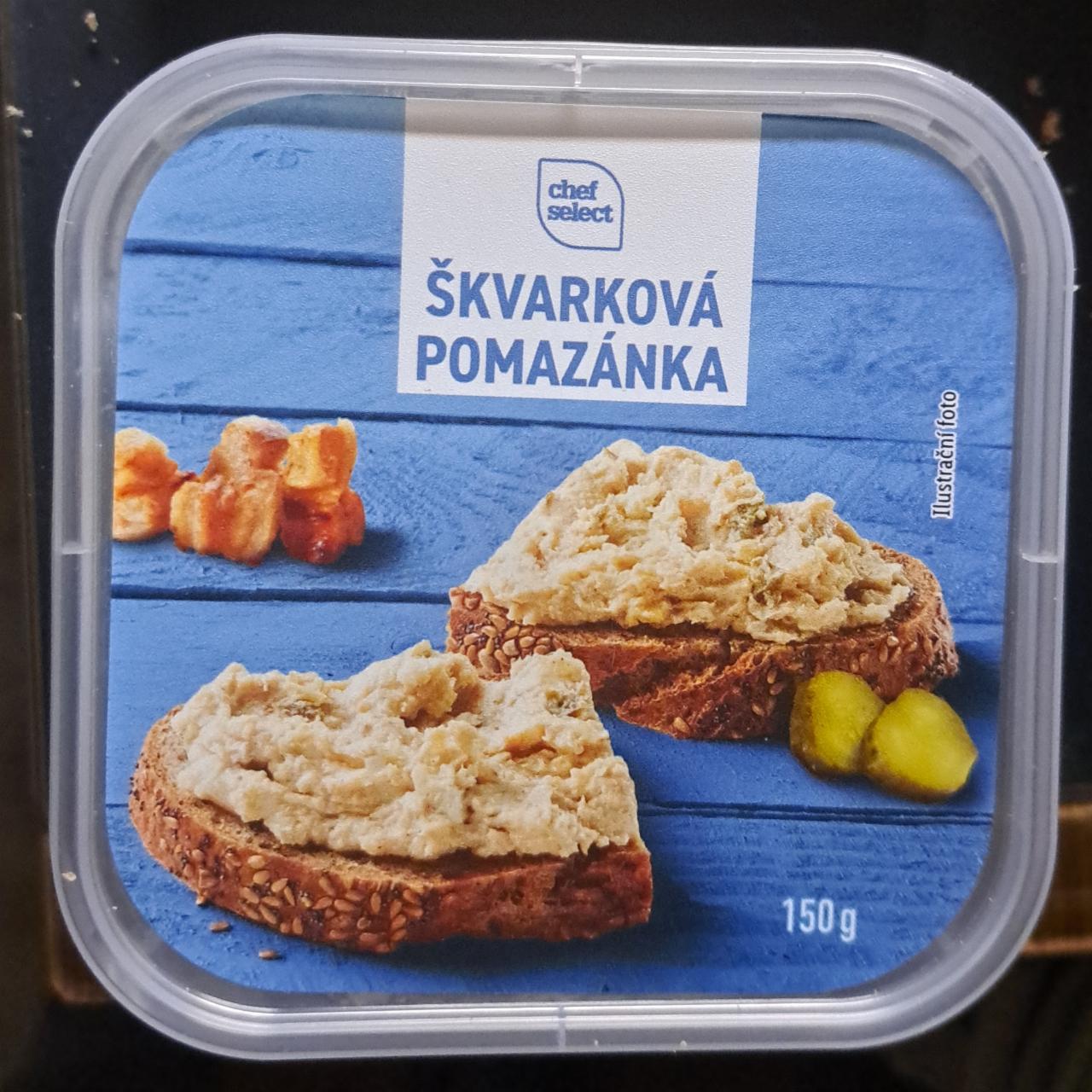 Fotografie - Škvarková pomazánka Chef select