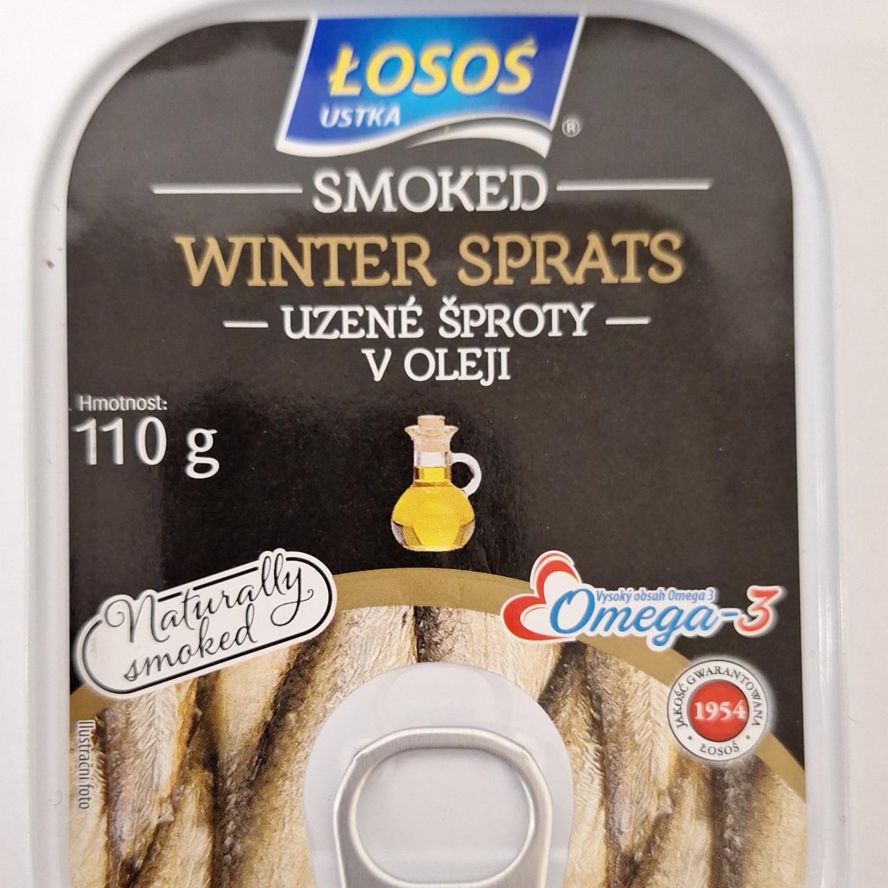 Fotografie - Smoked sprats uzené šproty v oleji Łosoś Ustka