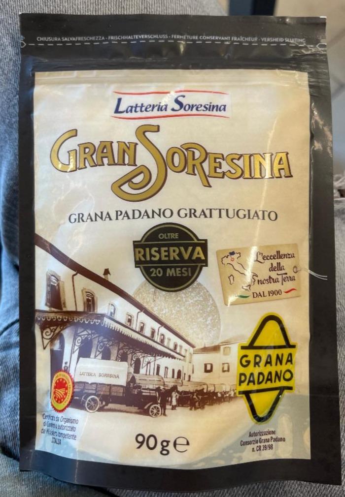 Fotografie - Gran Soresina grana padano grattugiato Latteria Soresina