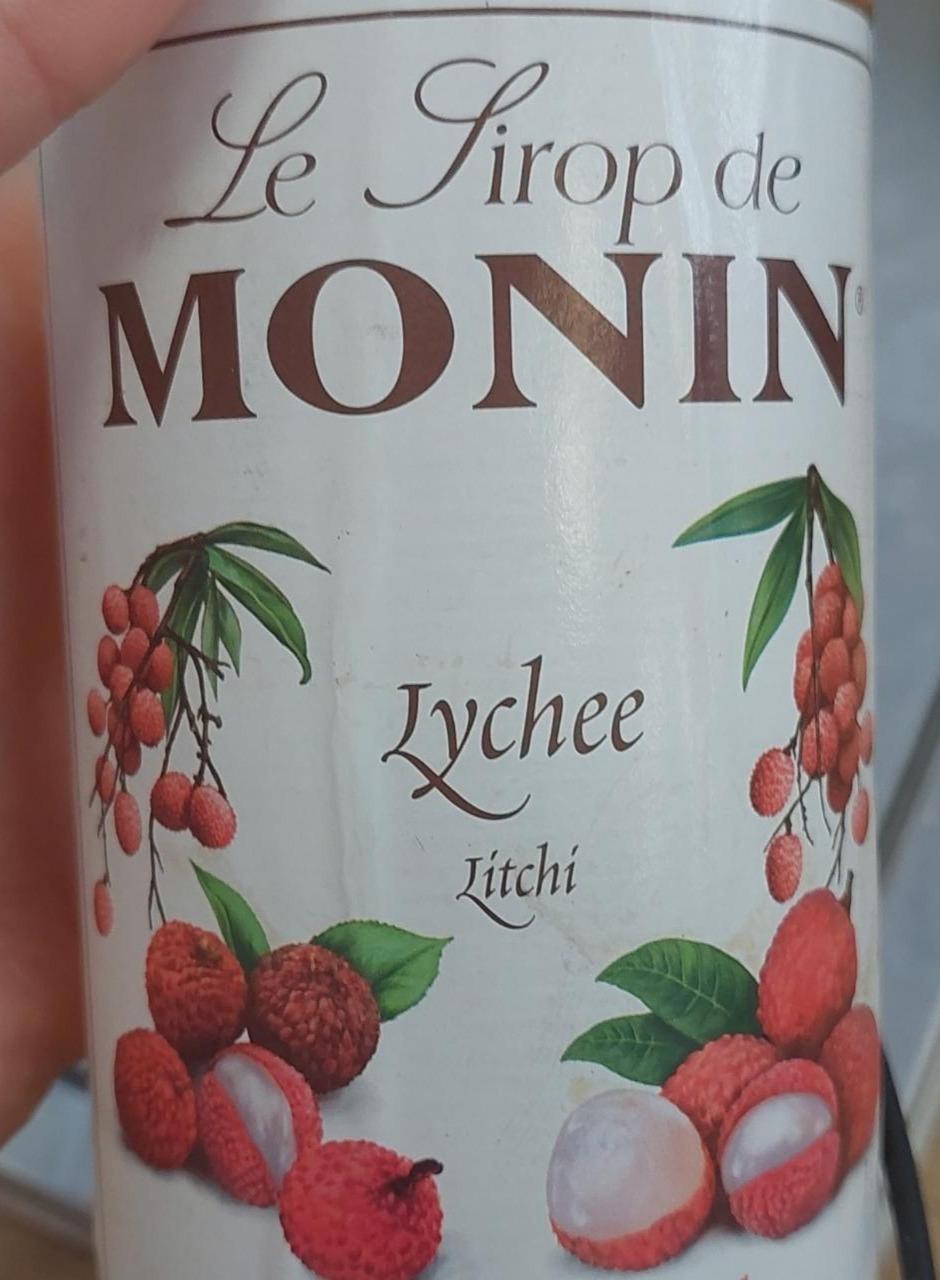 Fotografie - Litchi le sirop de Monin