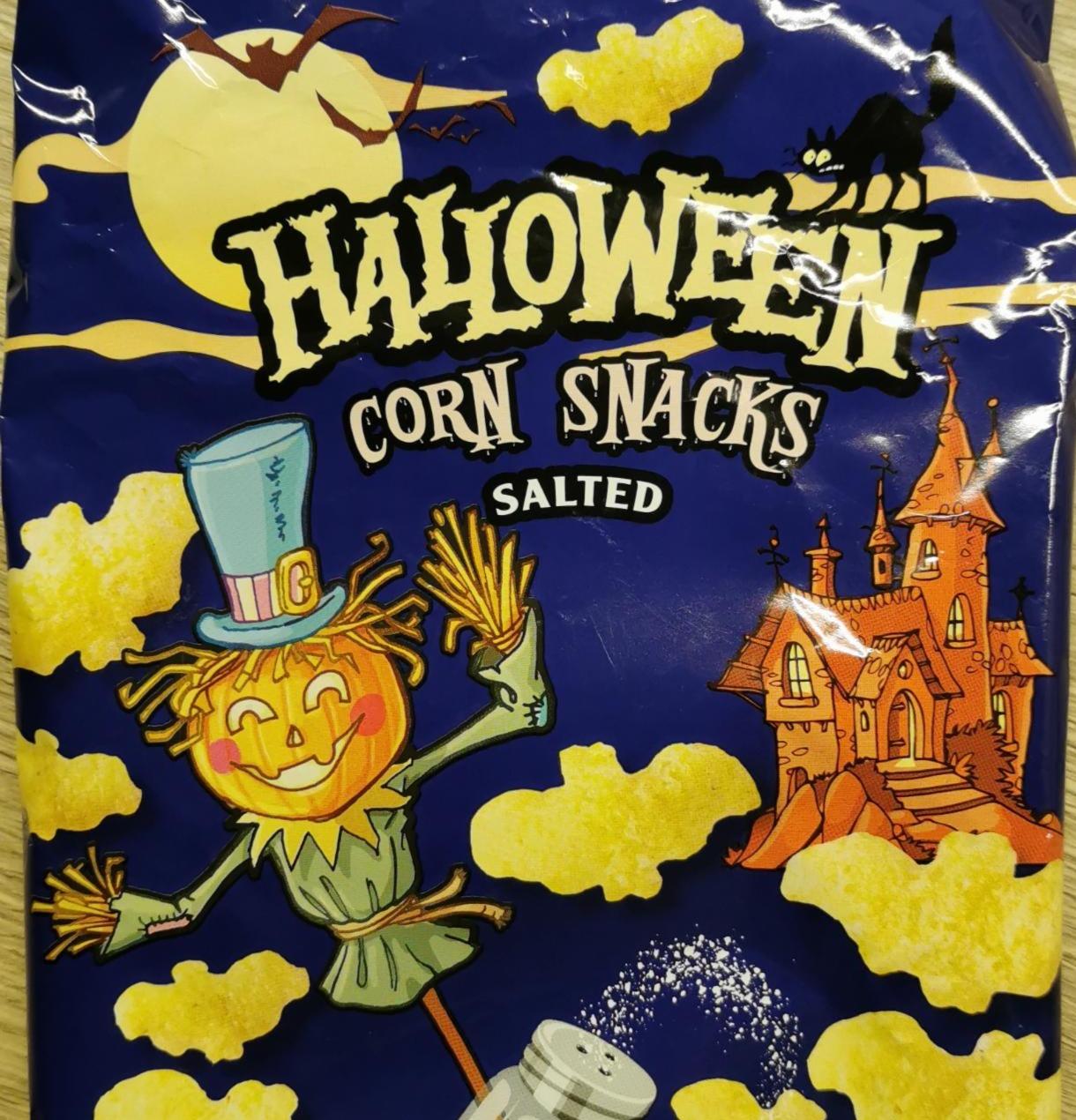 Fotografie - Halloween corn snacks salted Lidl