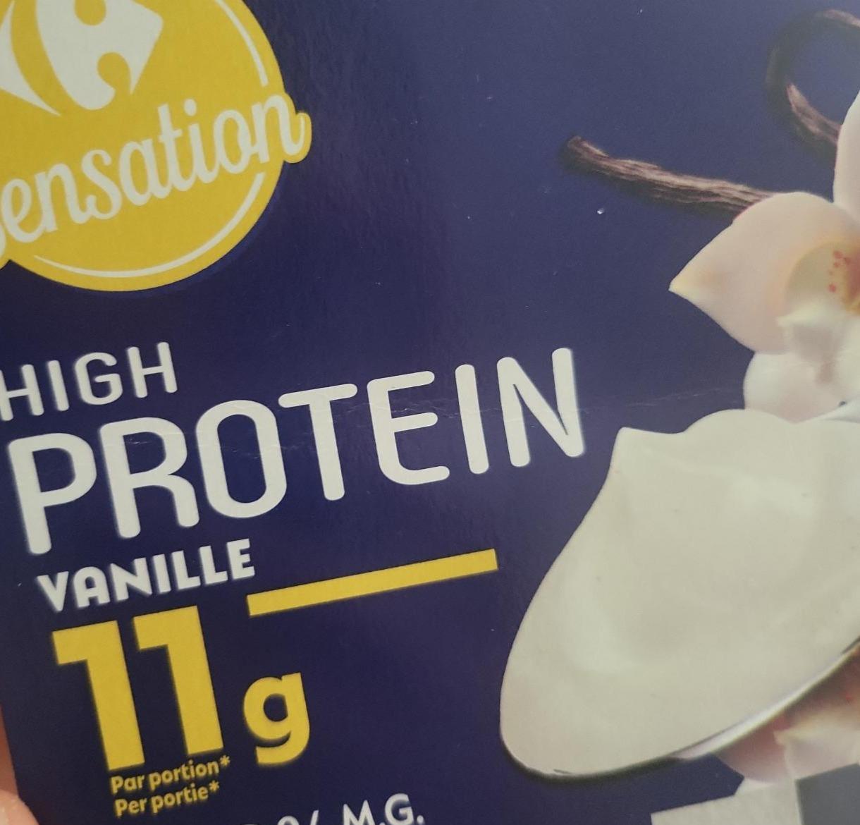 Fotografie - High protein vanille Sensation