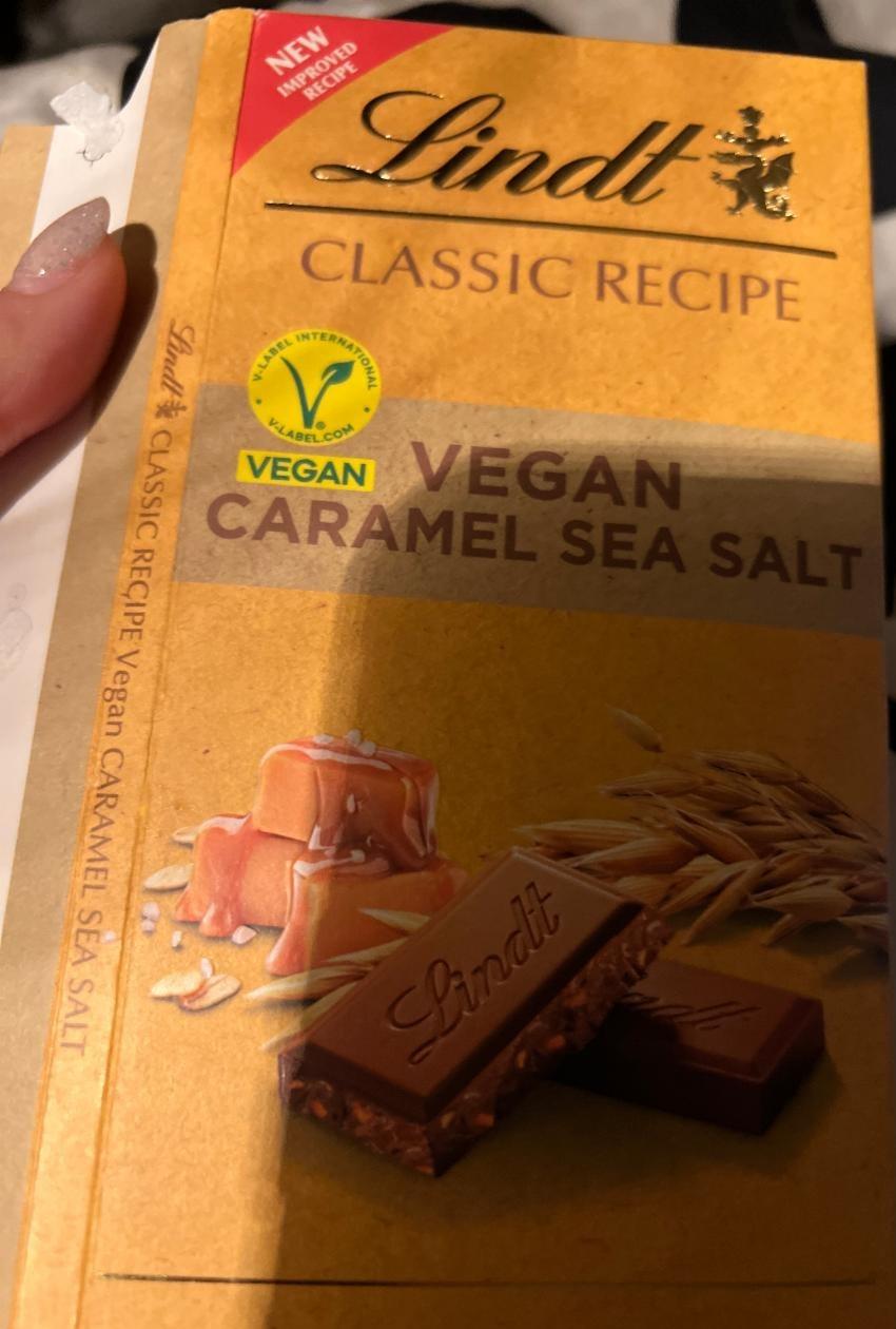 Fotografie - Vegan caramel sea salt Lindt