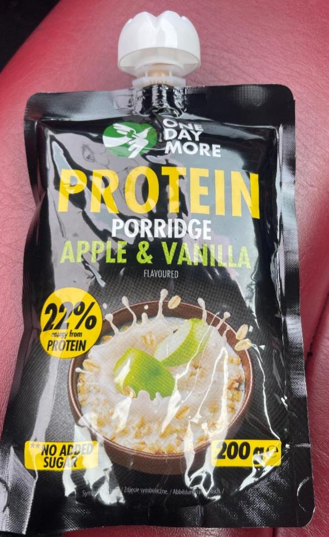 Fotografie - Protein porridge apple & vanilla OneDayMore