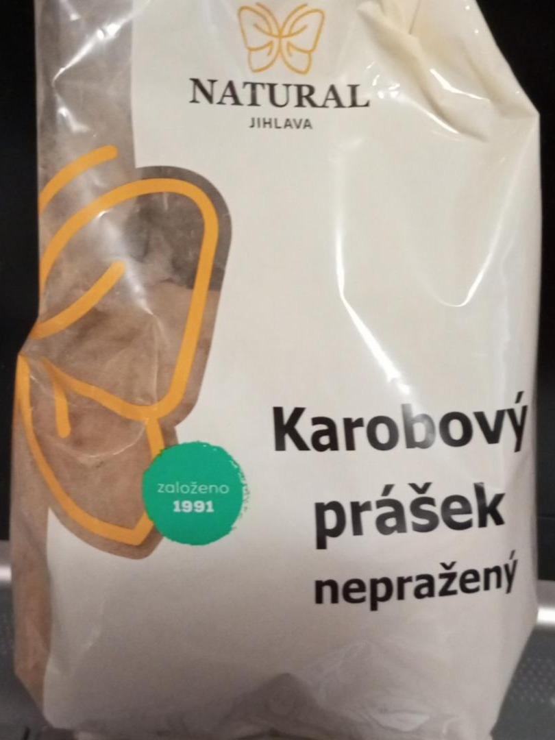 Fotografie - Karobový prášek nepražený Natural Jihlava