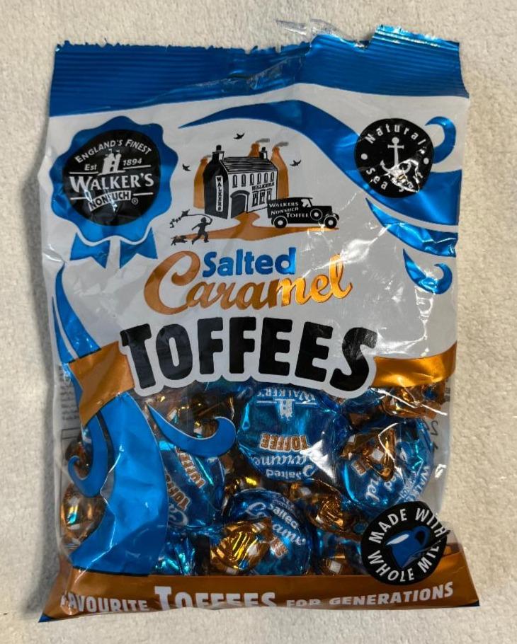 Fotografie - Salted caramel toffees Walker's