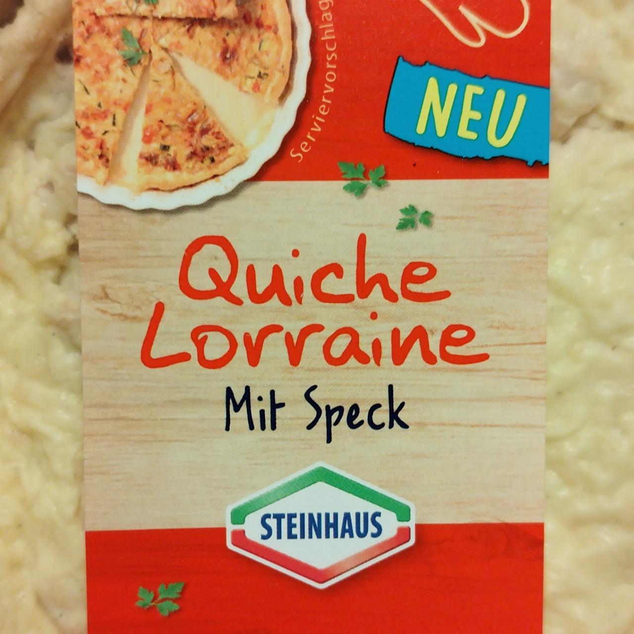 Fotografie - Quiche lorraine mit speck Steinhaus