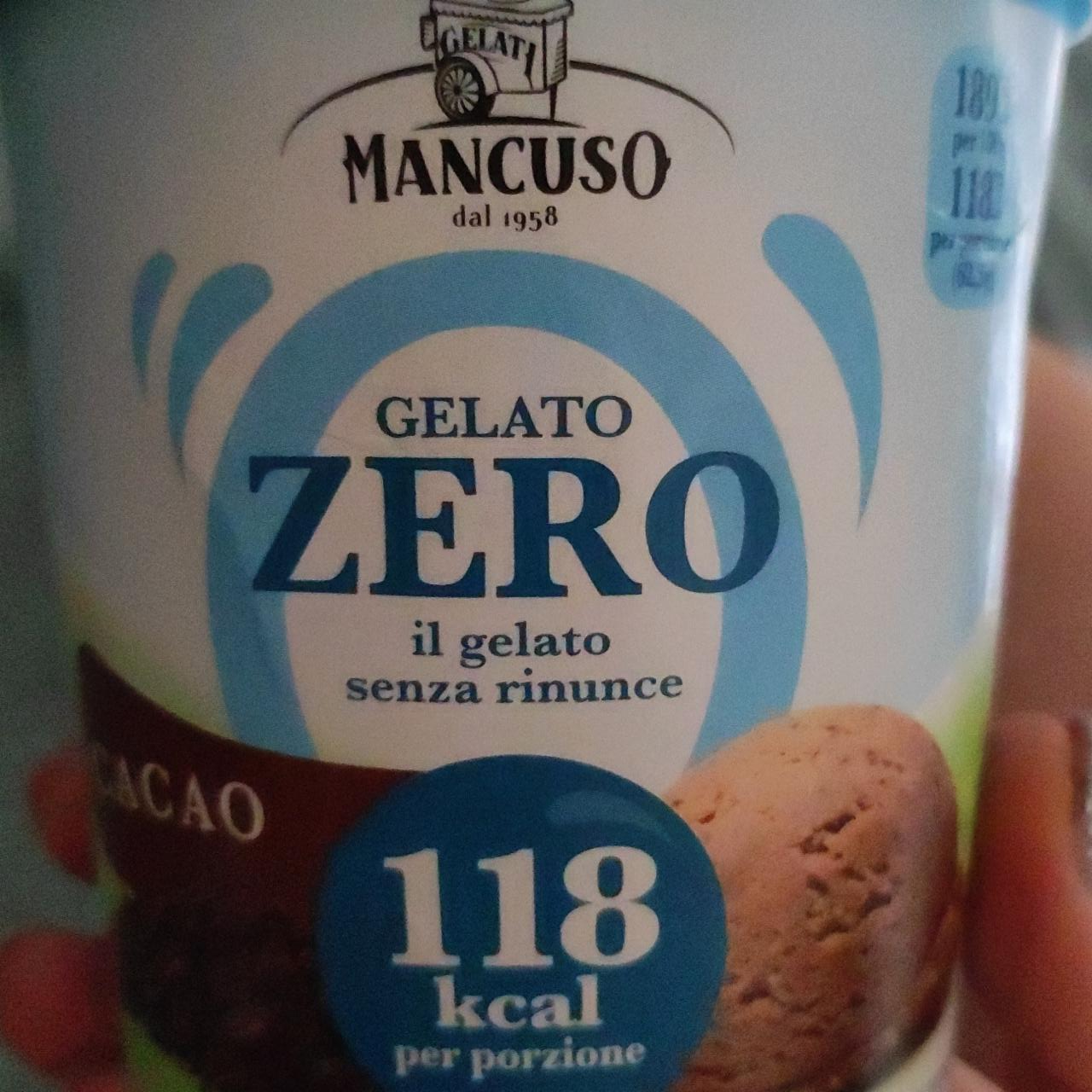 Fotografie - Mancuso gelato zero chocolate