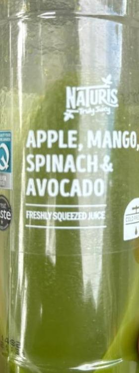 Fotografie - Apple, mango, spinach & avocado Naturis