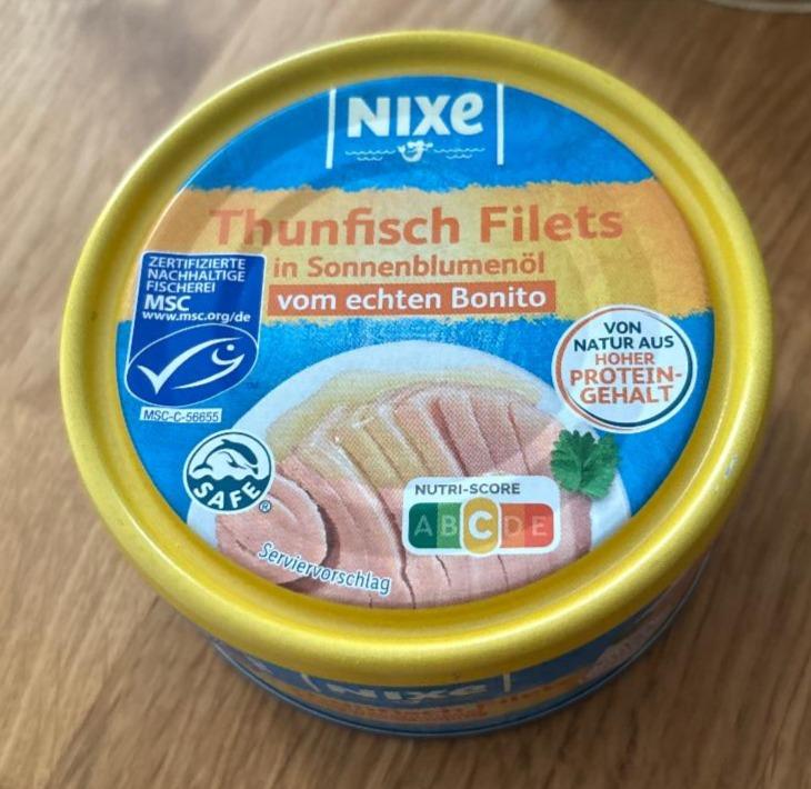 Fotografie - Thunfisch filets in sonnenblumenöl Nixe