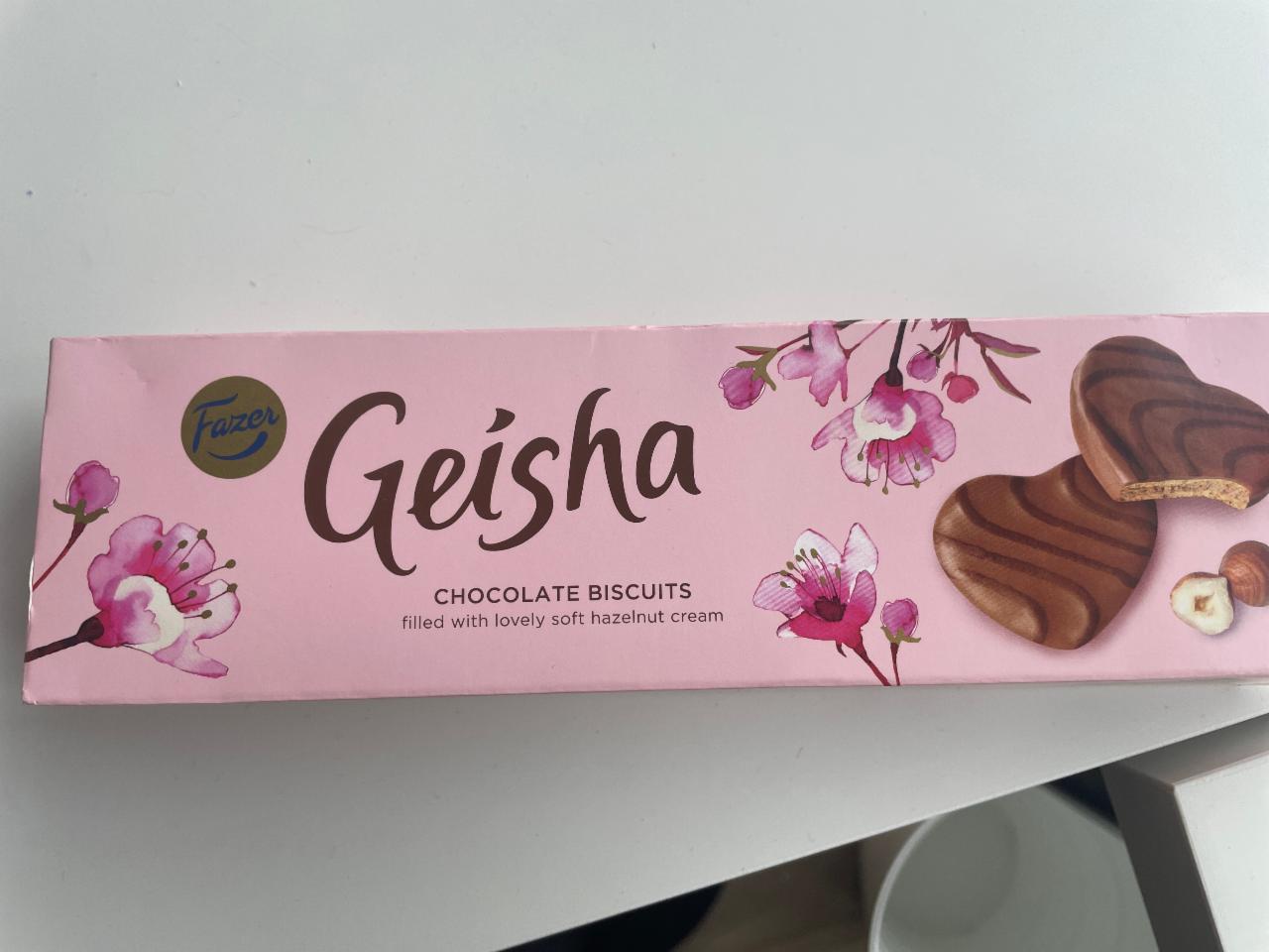 Fotografie - Geisha chocolate biscuits Fazer