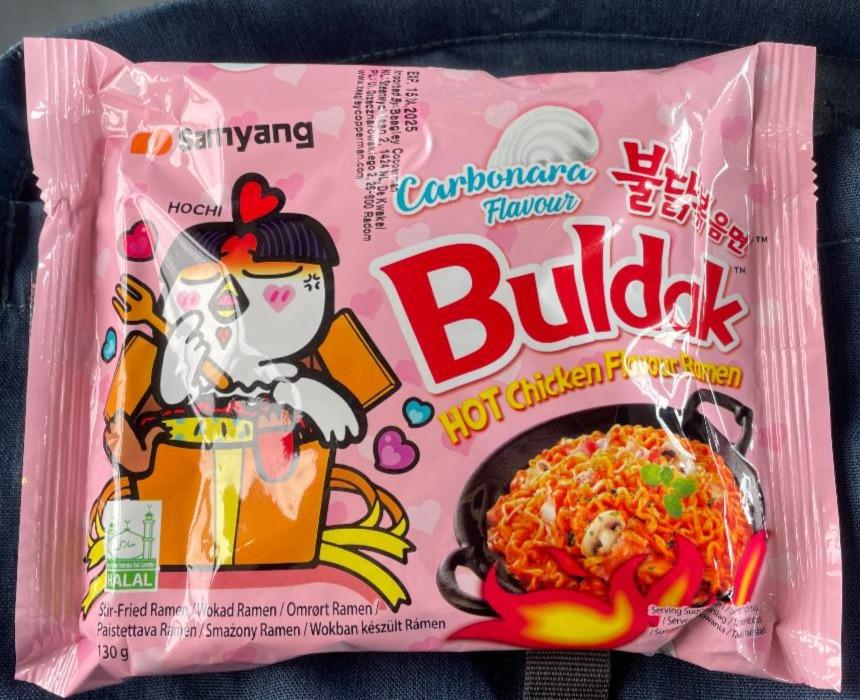 Fotografie - Buldak hot chicken ramen carbonara flavour Samyang