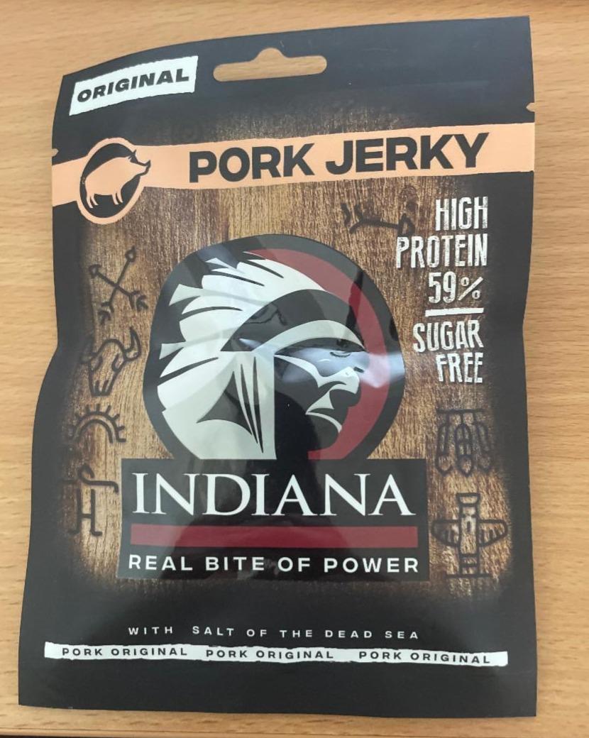 Fotografie - Pork jerky original Indiana Jerky