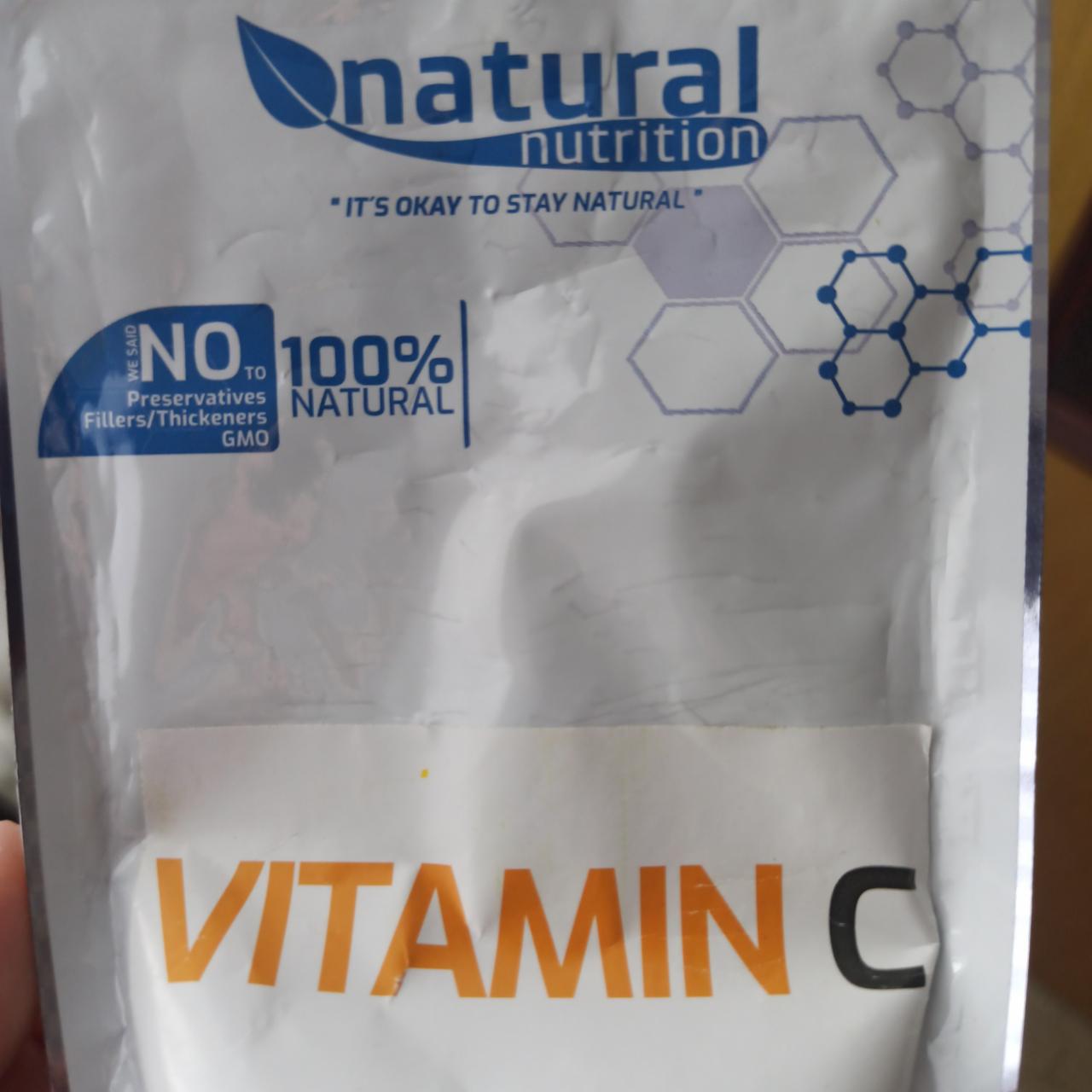 Fotografie - Vitamin C unflavored Natural Nutrition
