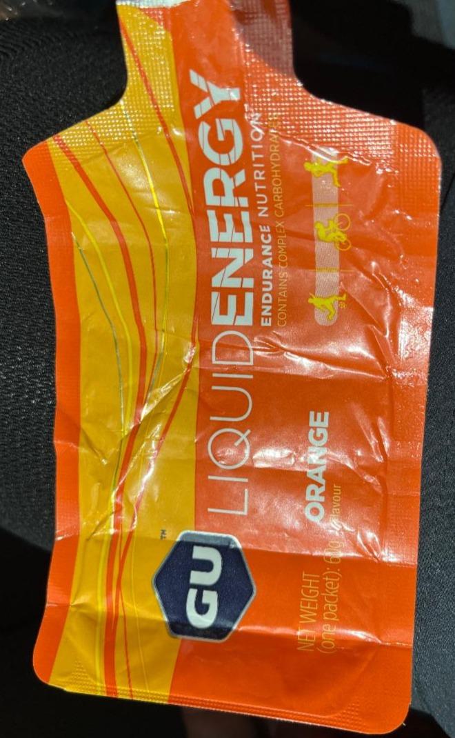 Fotografie - Liquid energy orange GU