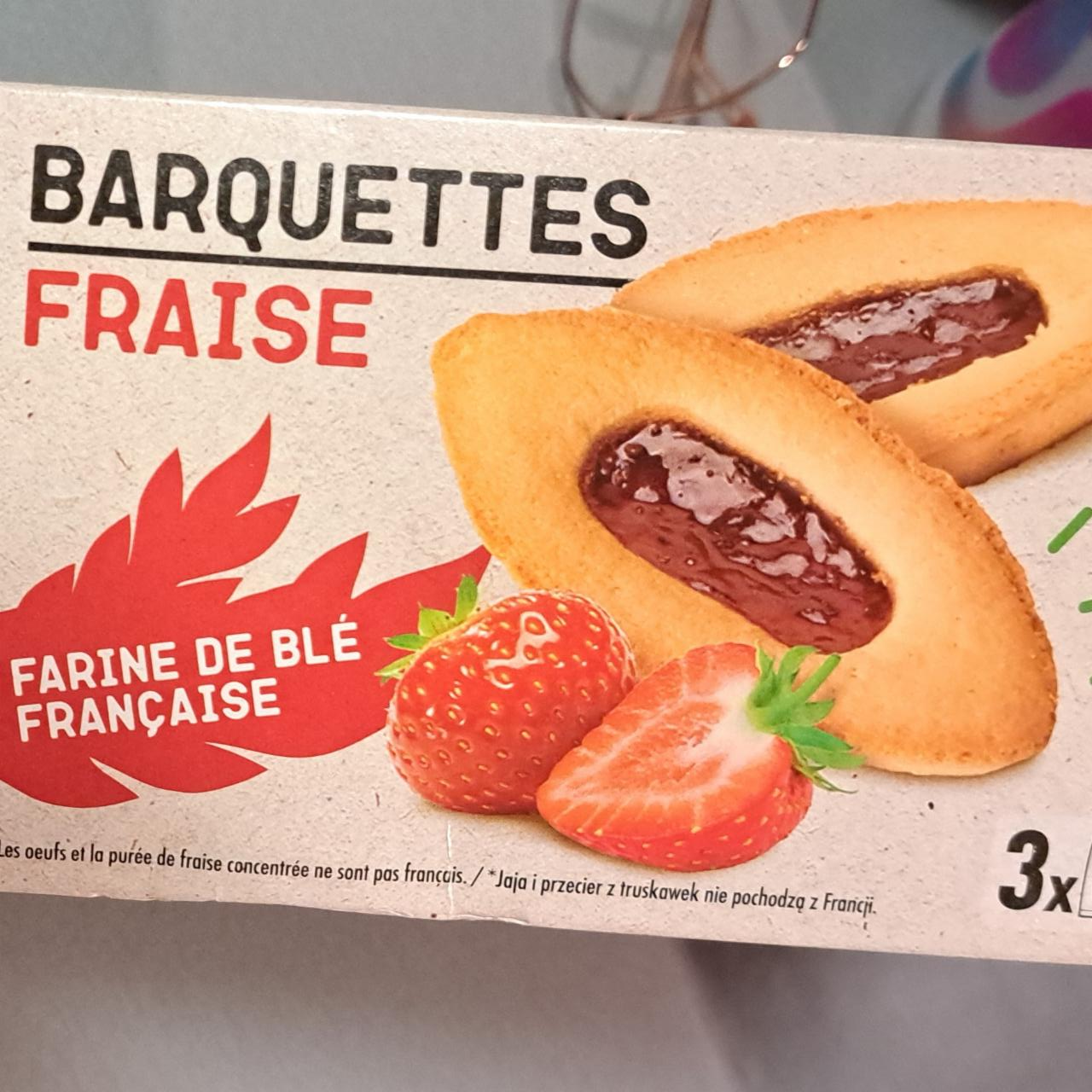 Fotografie - Bio barquettes fraise Chabrior