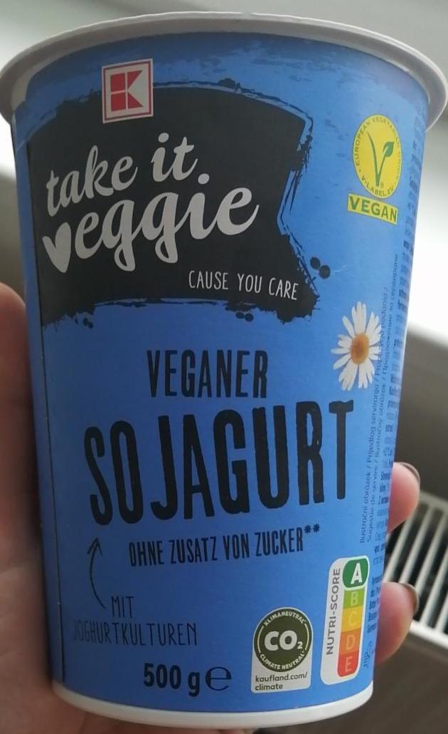 Veganer Sojagurt Take it veggie a kJ hodnoty - kalorie, nutriční