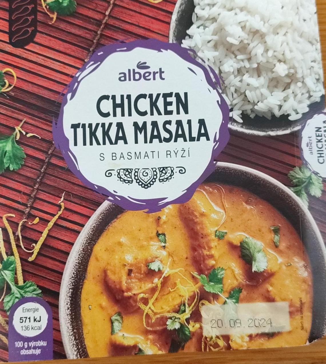 Fotografie - Chicken tikka masala s basmati rýží Albert