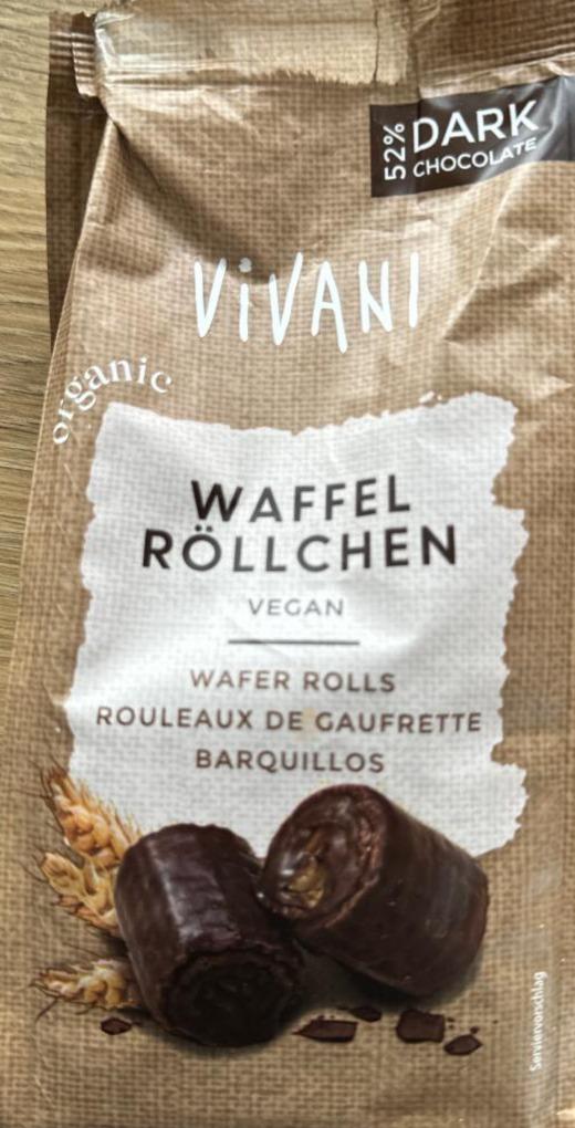 Fotografie - waffel röllchen Vivani